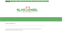 Desktop Screenshot of glas-nagel-online.de